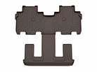 WeatherTech 2026 Cadillac Vistiq 2nd & 3rd Row Rear FloorLiner - Cocoa