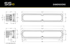 Diode Dynamics SS10 Sport Yellow Driving Standard ABL (one)