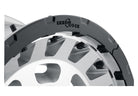 ICON Hammer Pro 17x8.5 / 5x5 / -6mm / 4.5in BS - Silver Machined