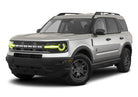 Oracle 2021 Ford Bronco Sport RGB+W Headlight DRL + Halo - ColorSHIFT w/o Controller