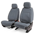 Covercraft 20-23 Toyota Tacoma Leatherette PrecisionFit Custom Front Row Seat Covers - Med Grey