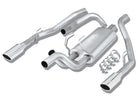 Borla 09-13 Dodge RAM 1500 5.7L CC/SB w/Fact Sngl Exhaust C/B 3x2.5in Single Round Rolled Split Rear