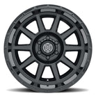 ICON Recoil 20x10 6x5.5 -24mm Offset 4.5in BS Gloss Black Wheel