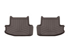WeatherTech 2019+ Audi A4/S4/A5/S5 Rear (2nd Row) FloorLiners - Black (Sedan & Sportback)