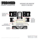 Westin 2020 Chevrolet Silverado 2500/3500 Pro-Mod Front Bumper - Textured Black