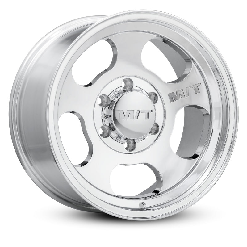 Mickey Thompson Canyon Polished Wheel - 17X9 6X5.5 BP 5in BS 0 Offset 108.1mm Bore - 274638