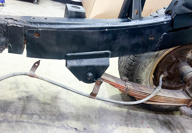 Rust Buster 2004-2012 Chevy Colorado & GMC Canyon Rear ward Leaf Spring Mount - Right