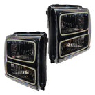 Oracle 05-07 Ford F-250/350 SMD HL - Black - White
