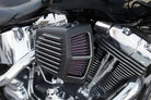 K&N Street Metal Intake System for 08-16 Harley-Davidson Touring Models - Shaker Black