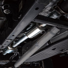 AWE Tuning 2021+ Ford F-150 Tremor (w/ Bumper Cutouts) 0FG Resonated Cat-Back - Diamond Black Tips