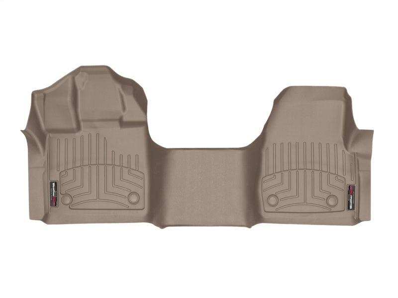 WeatherTech 2015+ Ford F-150 Regular Cab Front FloorLiner - Tan