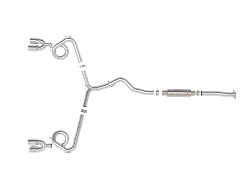 aFe Subaru WRX/STi 15-21 H4-2.0/2.5L Takeda 3in to 2-1/2in Stnlss Cat-Back Exhaust w/ Polished Tip