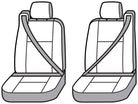Covercraft 07-11 Honda Element Carhartt SeatSaver Custom Front Row Seat Covers - Brown