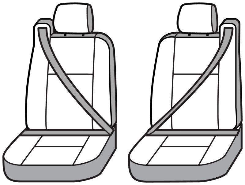 Covercraft 07-11 Honda Element Carhartt SeatSaver Custom Front Row Seat Covers - Brown