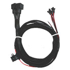 Nacho Lighting 25ft Universal 4 Wire Reverse Harness w/ Switch