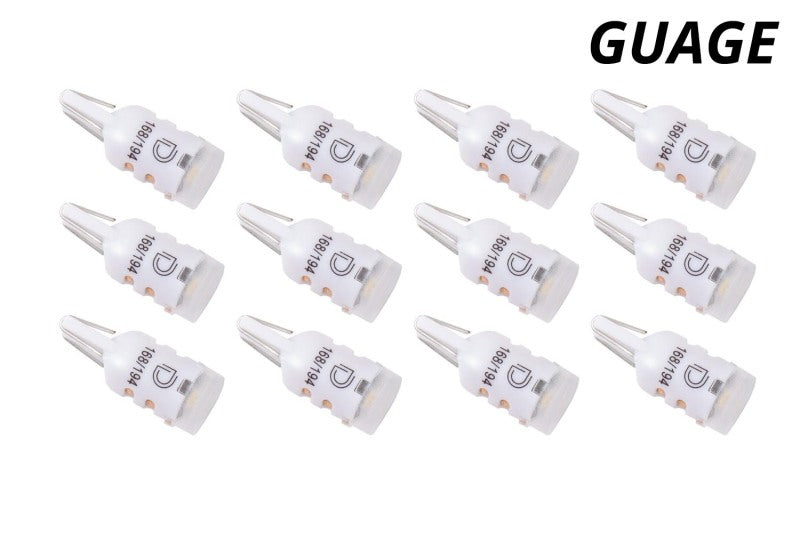 Diode Dynamics 194 LED Bulb SMD2 LED - Green Set of 12