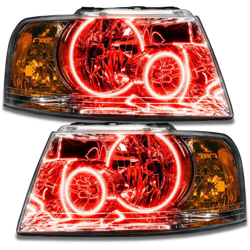 Oracle 03-06 Ford Expedition SMD HL - Chrome - ColorSHIFT w/ 2.0 Controller