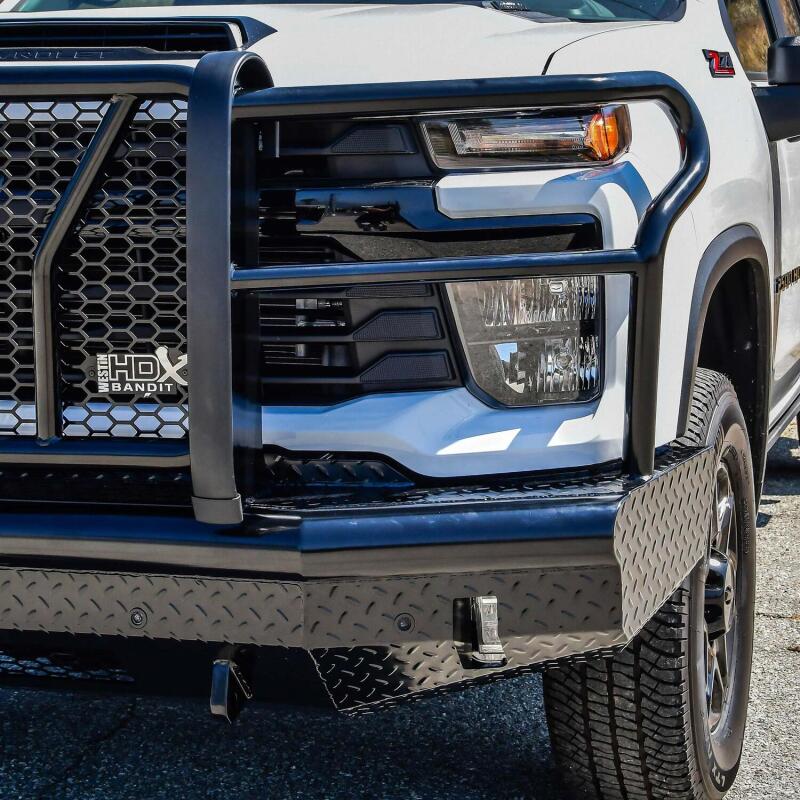 Westin 2025 Chevrolet Silverado 2500/3500 HDX Bandit Front Bumper - Black