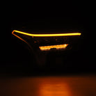 AlphaRex 22-23 Toyota Tundra NOVA-Series Headlights Alpha-Black w/Amber DRL - Req 810029 OR 810030