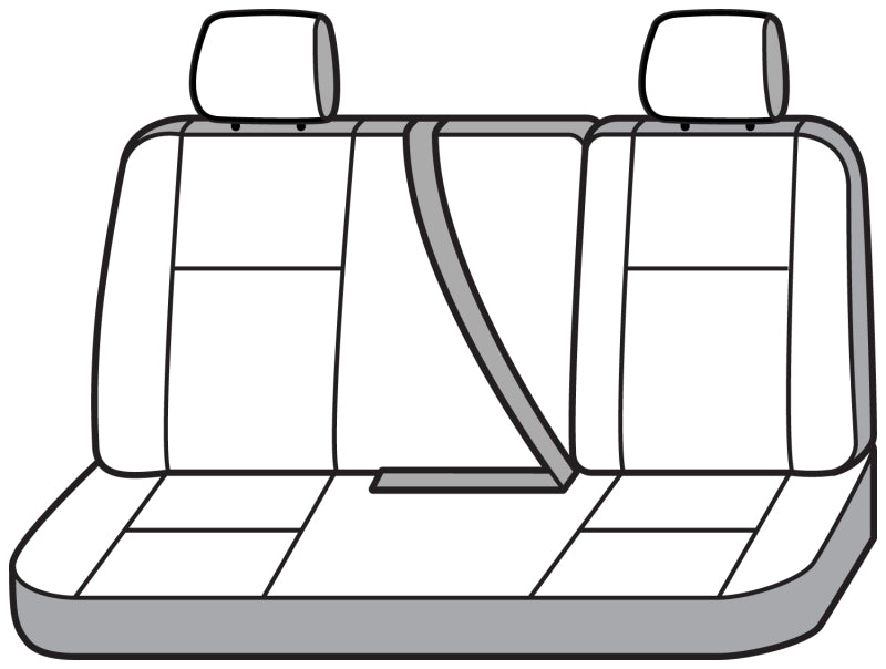 Covercraft 19-24 Subaru Forester Endura PrecisionFit Custom Second Row Seat Covers - Charcoal/Black