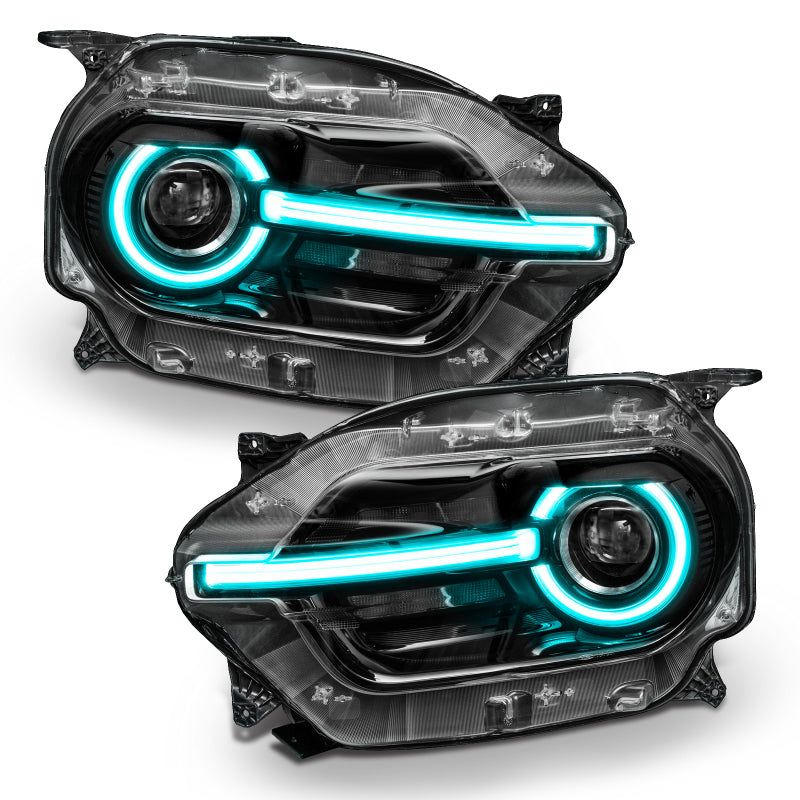 Oracle 2021 Ford Bronco Sport RGB+W Headlight DRL + Halo - ColorSHIFT w/ RF Controller