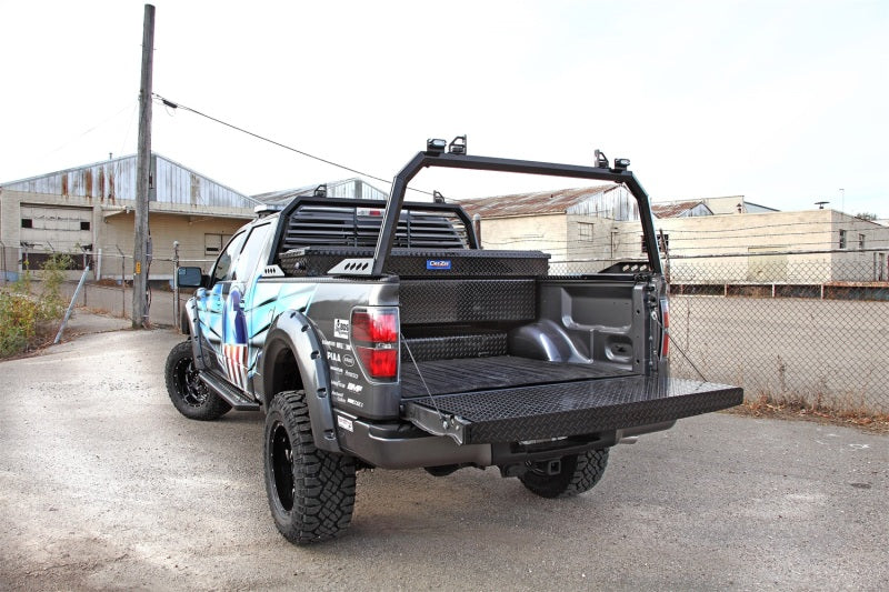 Dee Zee 08-16 Ford SuperDuty Tailgate Protector Full Black-Tread