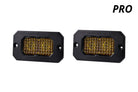 Diode Dynamics Stage Series 2in LED Pod Pro - Yellow Combo Flush ABL (Pair)