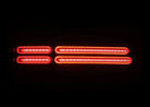 AlphaRex 23-25 Nissan Z Nova-Series Quad-Loop Style Prismatic LED Tail Lights - Alpha Black
