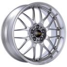 BBS RS-GT 19x8.5 5x112 ET30 Diamond Silver Center Diamond Cut Lip Wheel - 82mm PFS Required