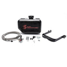 Snow Performance Water Tank Upgrade 2.5gal Braided SS Line w/Bracket/Solenoid/Hose/Fittings