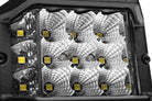Go Rhino Xplor Bright Series Sideline Cube LED Flood Light Kit (Surface Mount) 4x3 - Blk (Pair)