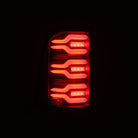 AlphaRex 19-21 Dodge Ram 1500 Luxx-Series LED Tail Lights Black w/Activ Light/Seq Signal