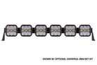 Diode Dynamics SS5 Pro Universal CrossLink 6-Pod Lightbar - White Driving
