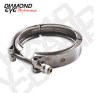 Diamond Eye CLAMP V 3.75in NOMINAL FITS CHEVY 6.5L STOCK TURBO