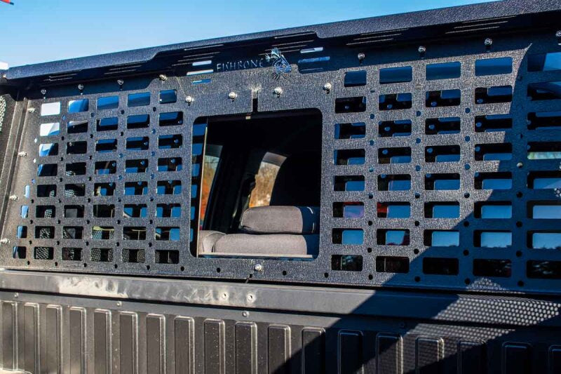 Fishbone Offroad 2016+ Tacoma Chase Rack w Molle Window Panel