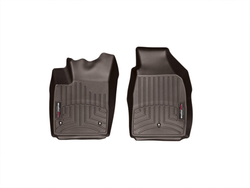 WeatherTech 2011+ Fiat 500 Front FloorLiner - Cocoa