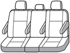 Covercraft 18-24 Honda Odyssey Endura PrecisionFit Custom Second Row Seat Covers - Charcoal/Black