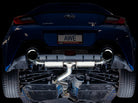 AWE Tuning Subaru BRZ/ Toyota GR86/ Toyota 86 Touring Edition Cat-Back Exhaust- Chrome Silver Tips