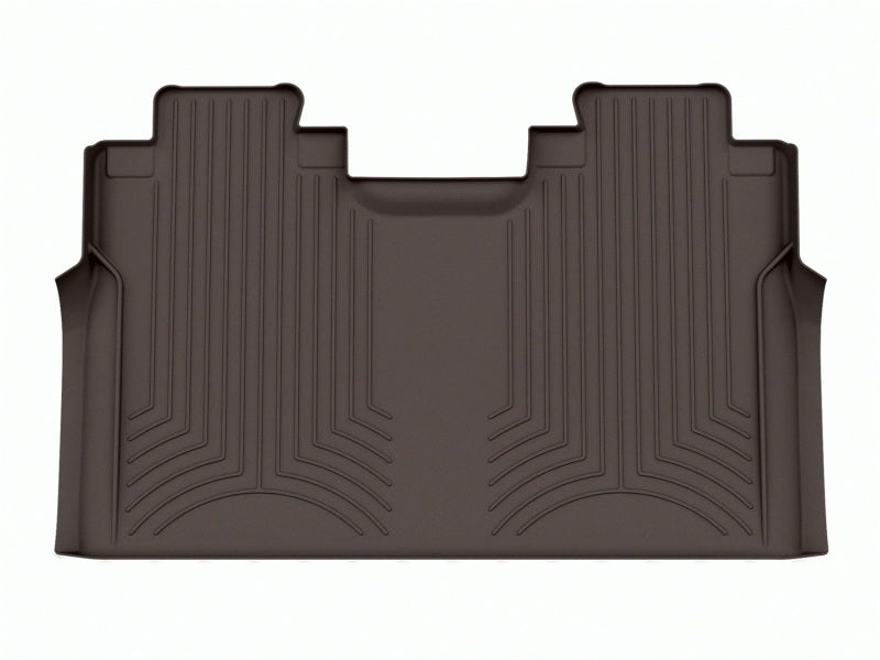 WeatherTech 2015+ Ford F-150 SuperCrew w/Bench 1st Row Rear FloorLiner HP - Cocoa