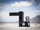 Weigh Safe 8in Drop Hitch w/Built-in Scale & 2.5in Shank (10K/22K GTWR) w/WS05 - Steel