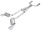 AWE Tuning 2023 Nissan Z RZ34 RWD Touring Edition Cat-Back Exhaust System w/ Chrome Silver Tips