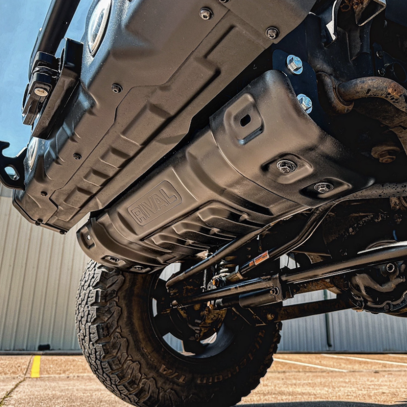 Rival 18-26 Jeep Wrangler JL 07-18 Jeep JK 20-26 Jeep Gladiator Except Mojave Lower Skid Plate