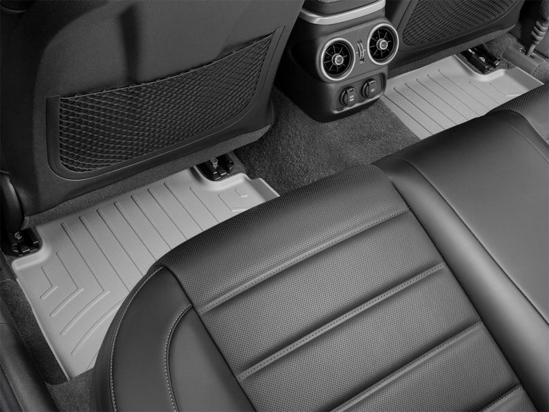 WeatherTech 2018+ Kia Stinger Rear FloorLiner - Grey