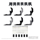 Westin 2019 Chevrolet Silverado/Sierra 1500 Crew Cab R5 Nerf Step Bars - Black
