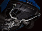 AWE 2024 Ford Mustang GT Fastback S650 RWD Track Edition Cat-Back Exhaust w/ Dual Chrome Silver Tips