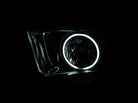 ANZO 2005-2009 Ford Mustang Crystal Headlights w/ Halo Black (CCFL)