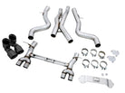 AWE Tuning BMW F8X M3/M4 Track Edition Cat-Back Exhaust - Diamond Black Tips