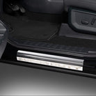 Putco 99-16 Ford SuperDuty Regular Cab & Super Cab w/ SUPERDUTY Etching - 2pcs SS Door Sills