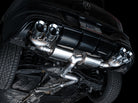 AWE Tuning MK8 Volkswagen Golf R 3in Touring Edition Quad Exhaust - Chrome Silver Tips