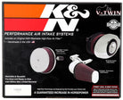 K&N Intake System for Harley-Davidson - Color (Red) - Style (Triangle) - Size (6-8)